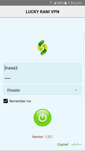 Lucky Rani VPN screenshot 1