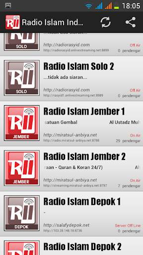 Radio Islam Indonesia screenshot 1
