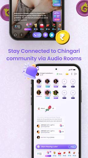 Chingari : Live conversations screenshot 4