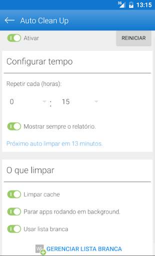 Auto Clean Up - Auto Limpar screenshot 2