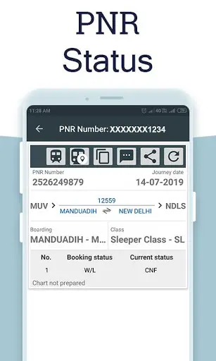 Live  Train Enquiry Train Status PNR Status screenshot 3