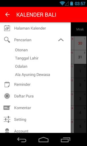 Kalender Bali screenshot 3