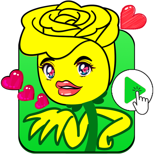 Blumen Animierte Sticker für WhatsApp icon