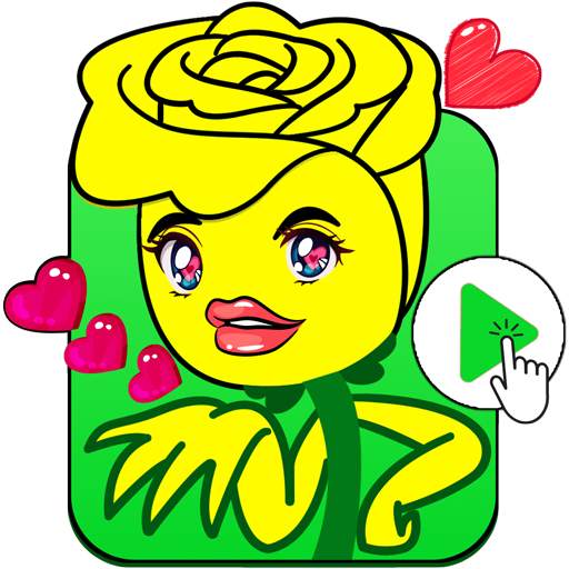 Animated Flowers Stickers For WhatsApp 1.0