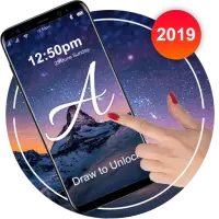 Letter Lock Screen : Gesture Lock Screen icon