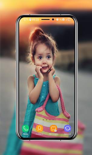Cute Girls Wallpaper screenshot 1