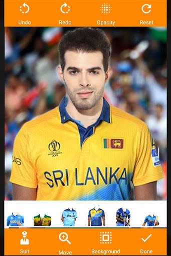 Cricket Photo suit   Editor : Worldcup 2020 3 تصوير الشاشة