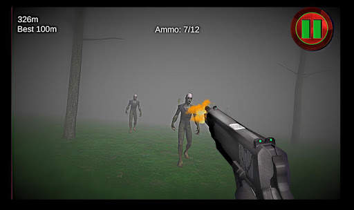 Zombie Shooter: Run Away 3D screenshot 3