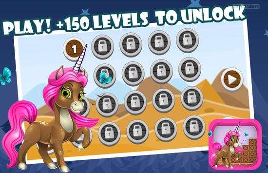 Unicorn Dash Run  😍 скриншот 3