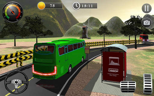 Modern Bus Drive 3D Parking Games - New Bus Games screenshot 2