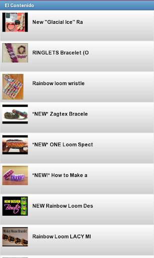 Rainbow loom bracelets 4 تصوير الشاشة