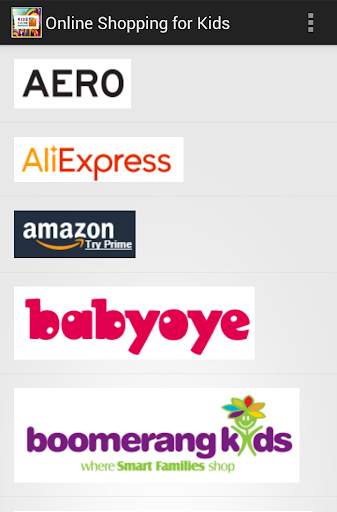 Online Shopping for Kids screenshot 1