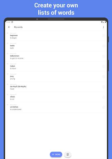 Deutsch lernen mit Lernkarten screenshot 15