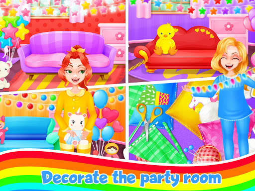 Girls Party Salon - Dress Up & Slime & Unicorn screenshot 7