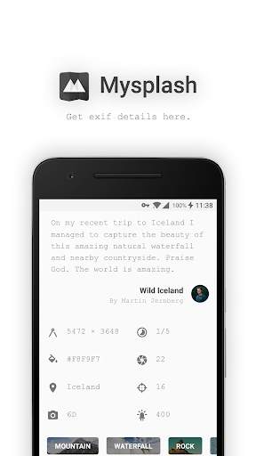 Mysplash-photography&wallpaper screenshot 3