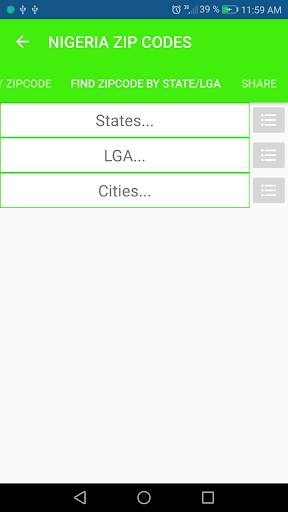 NIGERIA POSTCODES screenshot 5