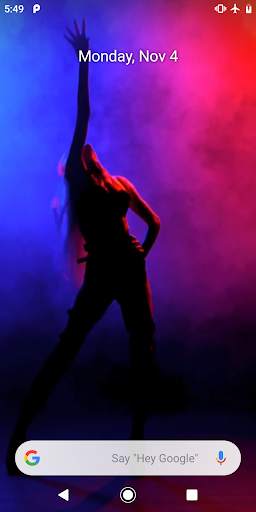 Dancing Girl Video 4K for Lock Screen screenshot 1