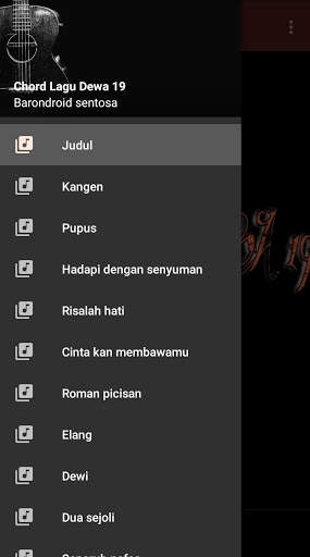 Chord Lagu Dewa 19 screenshot 1