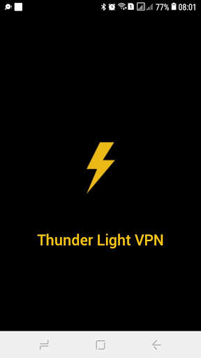 Thunder Light Vpn - Unlimited Free VPN 2021 screenshot 1