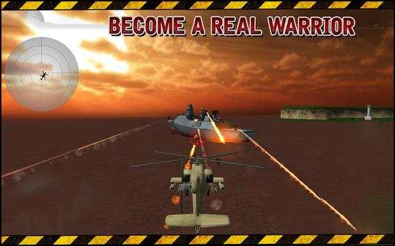 Helicopter Warship Game 3D screenshot 4