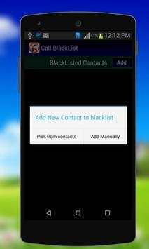 Calls Blacklist - Block Calls 6 تصوير الشاشة