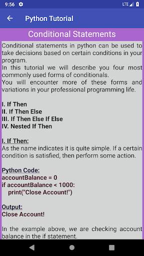 Python Tutorial screenshot 2