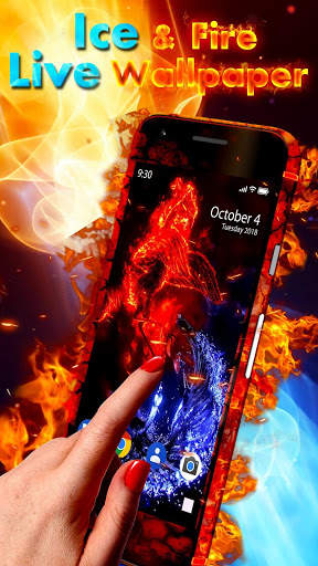 Ice & Fire APUS Live Wallpaper screenshot 2