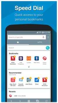 Swipe Browser screenshot 1