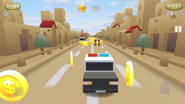 Cartoon Car Racing 2 screenshot 2