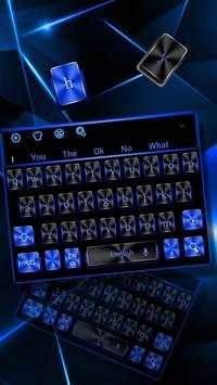 Black Blue Metal Keyboard screenshot 2