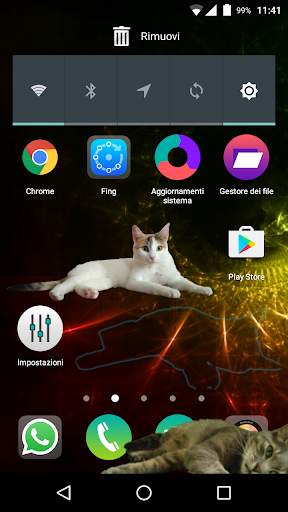 Zenka the cat widget screenshot 1