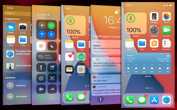 Launcher iOS 15 screenshot 2
