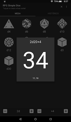 RPG Simple Dice screenshot 9