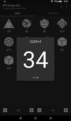 RPG Simple Dice screenshot 9