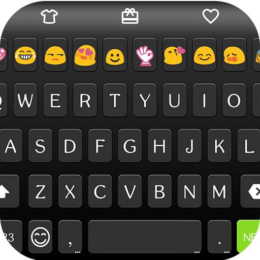 Classic Black Emoji Keyboard 1.4.4