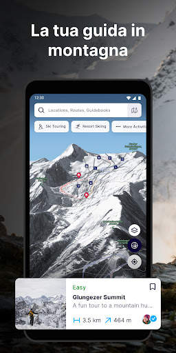 FATMAP: Sci, Trek, Ciclismo screenshot 1