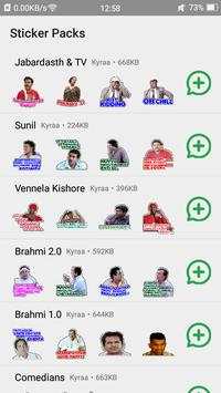 StickWA : Telugu Stickers For Whatsapp screenshot 1