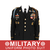 Military Uniform Photo Suit icon