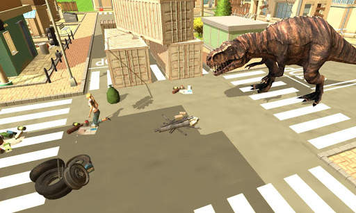 Dinosaur Simulator 2 Dino City screenshot 5
