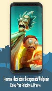 Rick and Morty Wallpapers 4 تصوير الشاشة