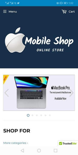 Mobile Shop screenshot 2