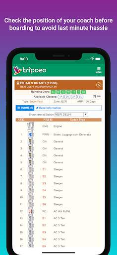 Train Live Status Booking PNR screenshot 10