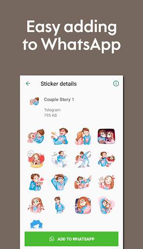 Lover's Stickers for WhatsApp screenshot 3