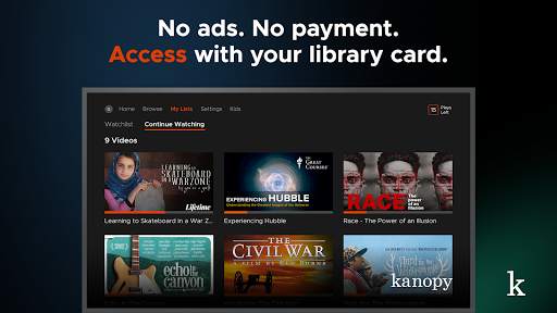 Kanopy for Android TV screenshot 6