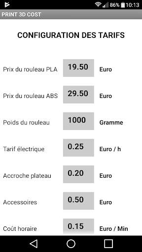 PRINT 3D COST screenshot 3