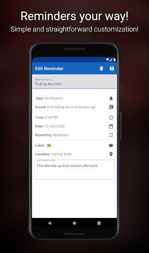 Voice Reminder - Recordable Notification and Alarm screenshot 5