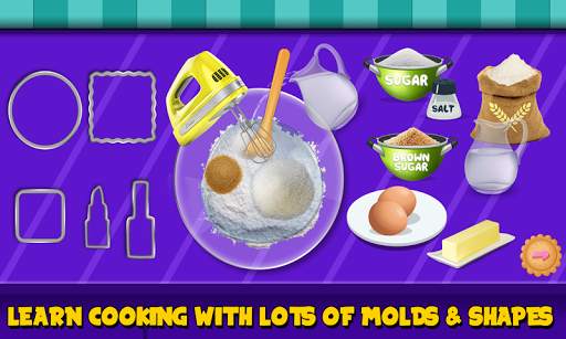 Princess Makeup Cookies maker! Girls Cooking Game screenshot 2