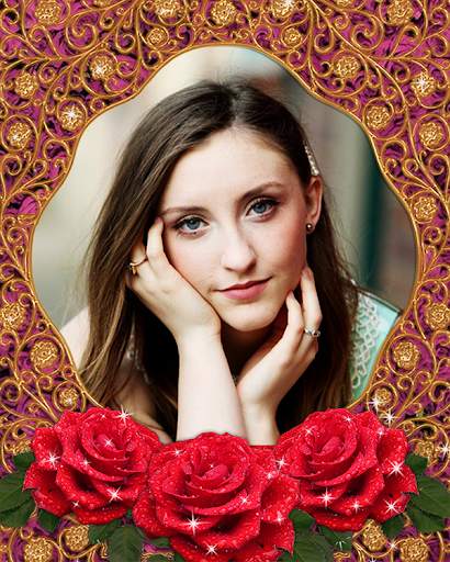 Rose Flower Photo Frame screenshot 3