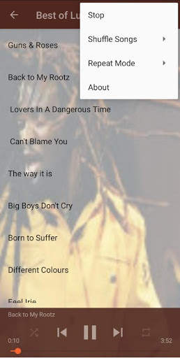 Lucky Dube Songs 7 تصوير الشاشة