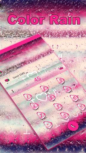 COLOR RAIN Emoji Keyboard Skin screenshot 7